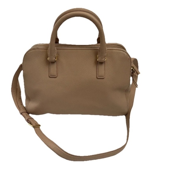 Tory Burch handbag Crossbody Tan Blush Leather Purse Shoulderbag - Picture 2 of 15